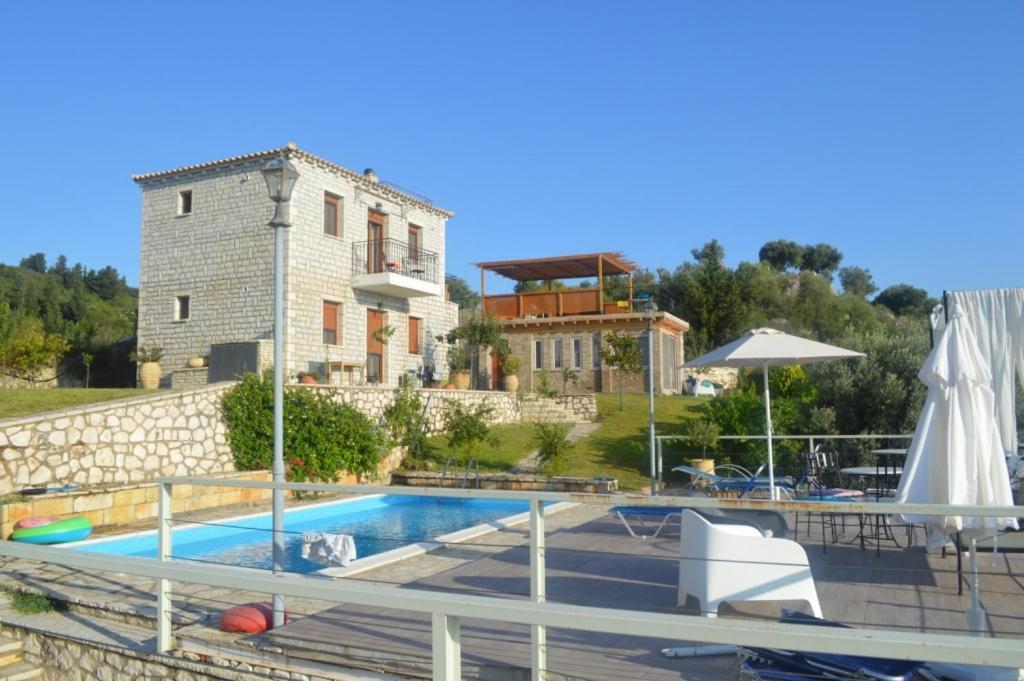 Villas Panorama Apolpaina Lefkas Eksteriør bilde